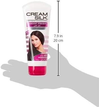 Cream Silk Hair Reborn Conditioner for up to 4x straighter hair, 180ml