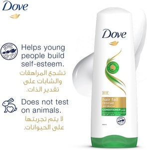 DOVE Conditioner for Weak and Fragile Hair, Hair Fall Rescue, 350ml