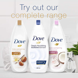 DOVE Deeply Nourishing Body Wash, for instant moisturising, Original, No Sulfates or Parabens, 750ml