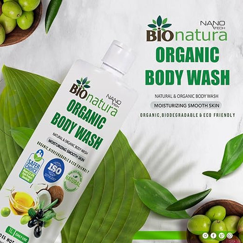 BioNatura Organic Body Wash, Hydrating & Moisturizing