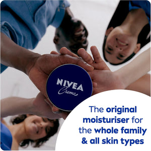 NIVEA Moisturising Cream for Face Body Hands, Tin 400ml