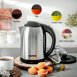 Electric Kettle,Stainless Steel 2 Liter