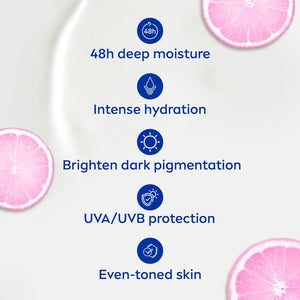 NIVEA Body Lotion Natural Glow Complex & Vitamin C, All Skin Types, 400ml