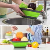 5Pcs Kitchen Set Collapsible Colanders Set