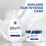 Johnson & Johnson Intense Body Lotion, Dry To Very Dry Skin, Intense Nourishment, 400ml