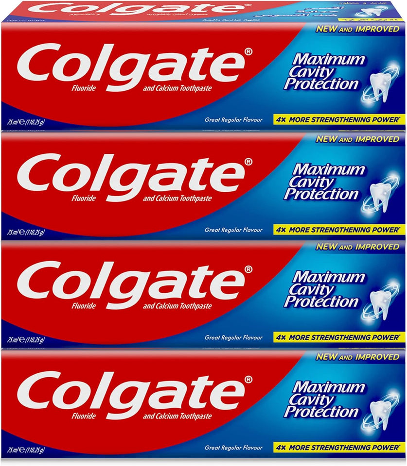 Colgate Maximum Cavity Protection Toothpaste Great Regular Flavour 75 Ml