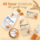 Johnson's Vita Rich Smoothies Yoghurt, Honey & Oats Comforting Shower Gel, 400ml