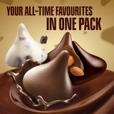 Hershey's Kisses Classic Selection, 4 Flavours, 100 g