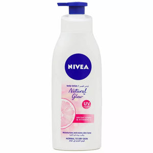 NIVEA Body Lotion Natural Glow Complex & Vitamin C, All Skin Types, 400ml