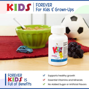 Forever Kids Grape Chewable Multivitamin