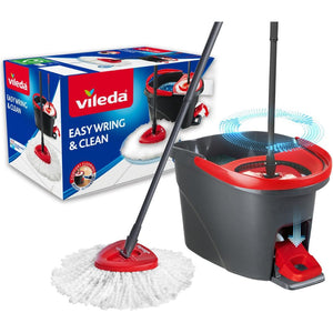 Easy Wring & Clean spin mop & bucket set with foot pedal