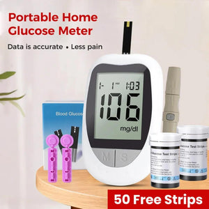 IVD Glucometer Set + 50 Strips